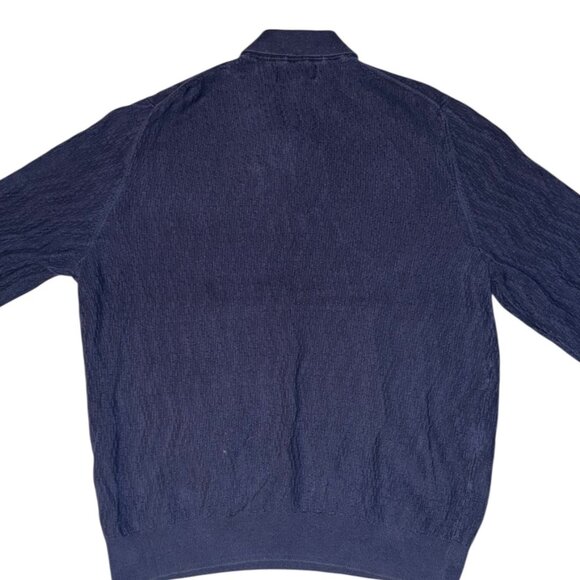 Vintage Men's Quarter Button Sweater - Picture 4 of 4